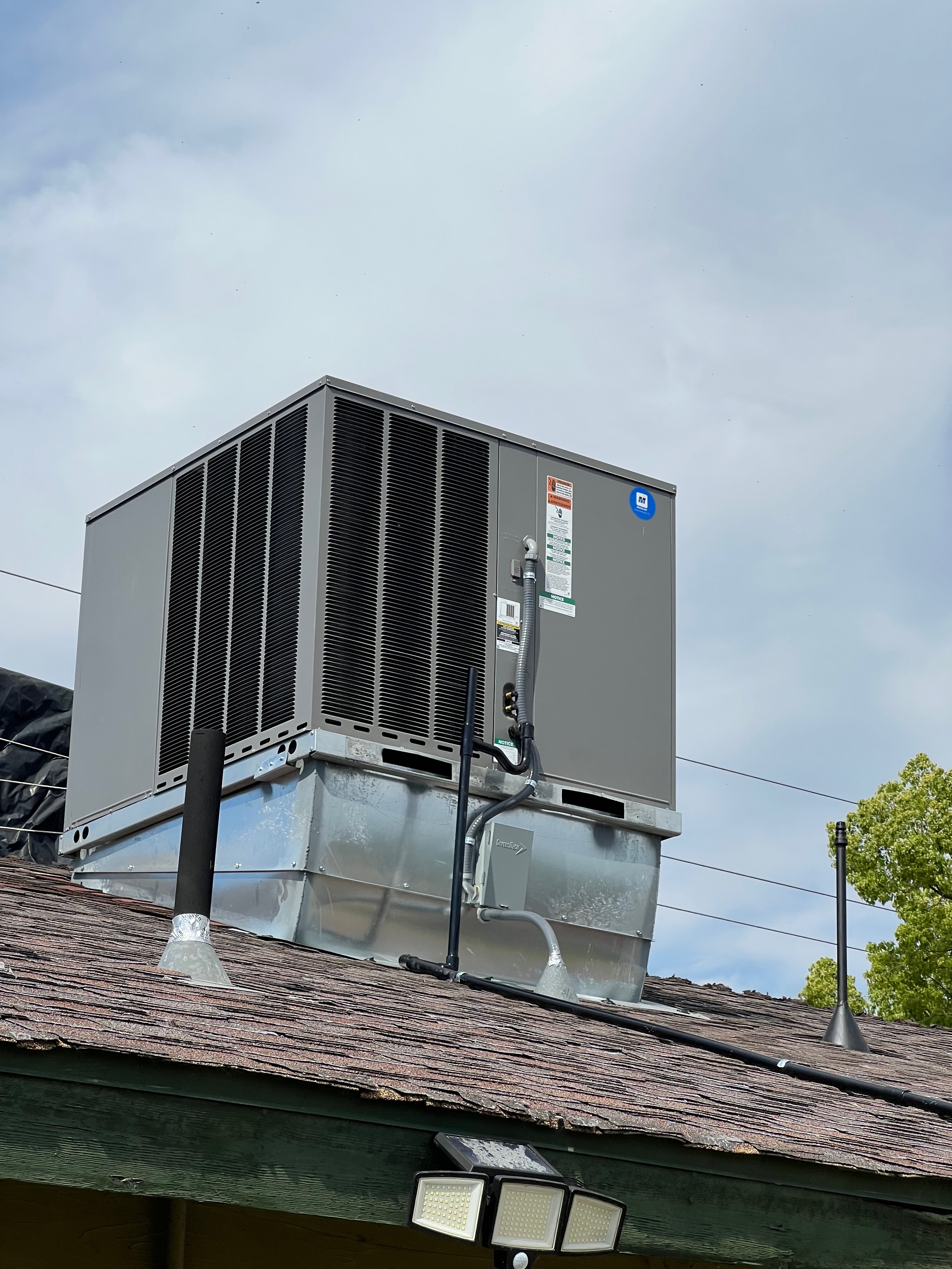 Newly Installed AC Unit